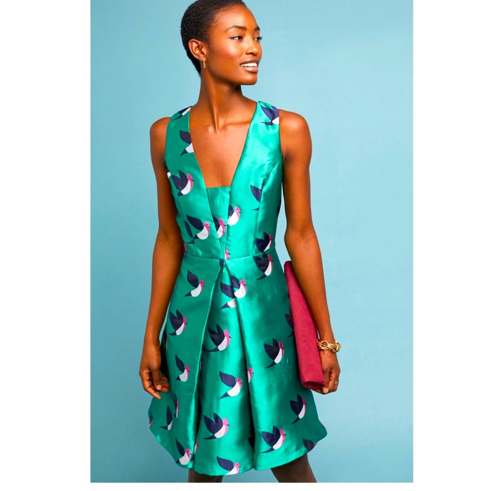 NWT Eva Franco Birdie Dress